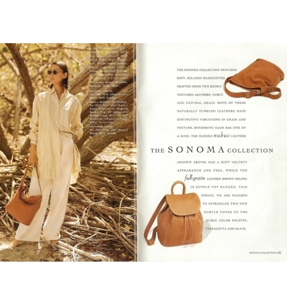 Vintage Coach Sea Foam Blue Pebble Leather Sonoma Bucket Bag #4907 - Picture 11 of 11